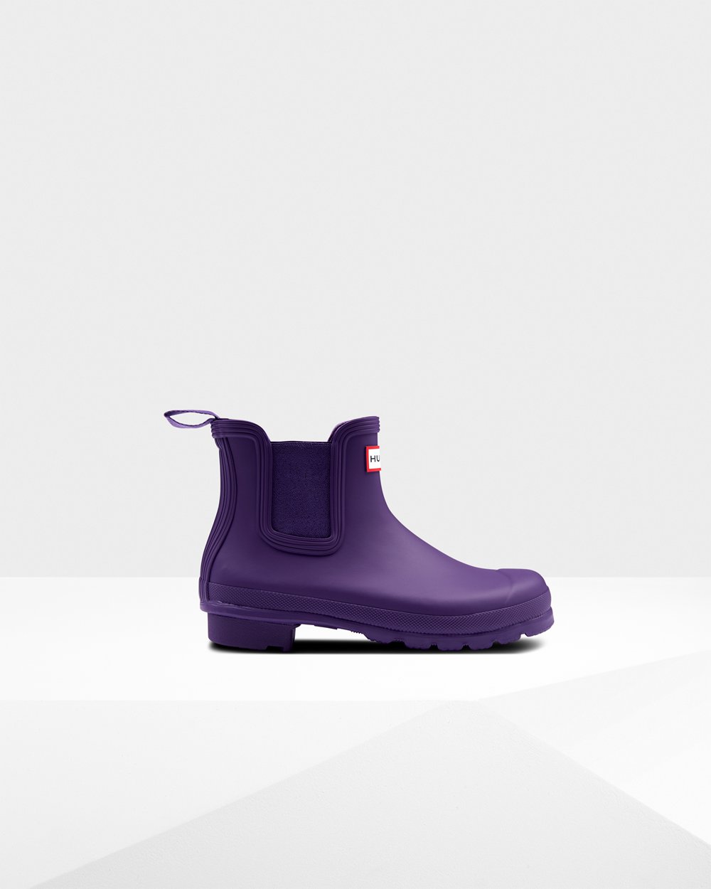 Hunter Mujer Original - Botas Chelsea Azules Moradas - 872-OADNMW